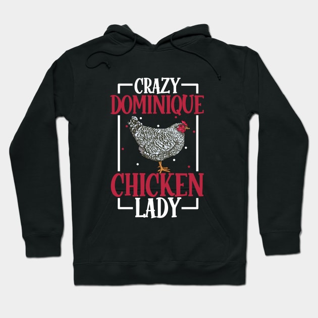 I love my Dominique Chicken - Cluck Yeah Hoodie by Modern Medieval Design